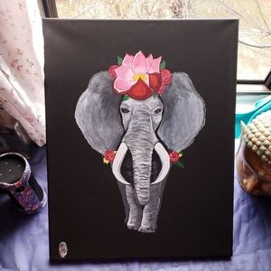 Floral Elephant